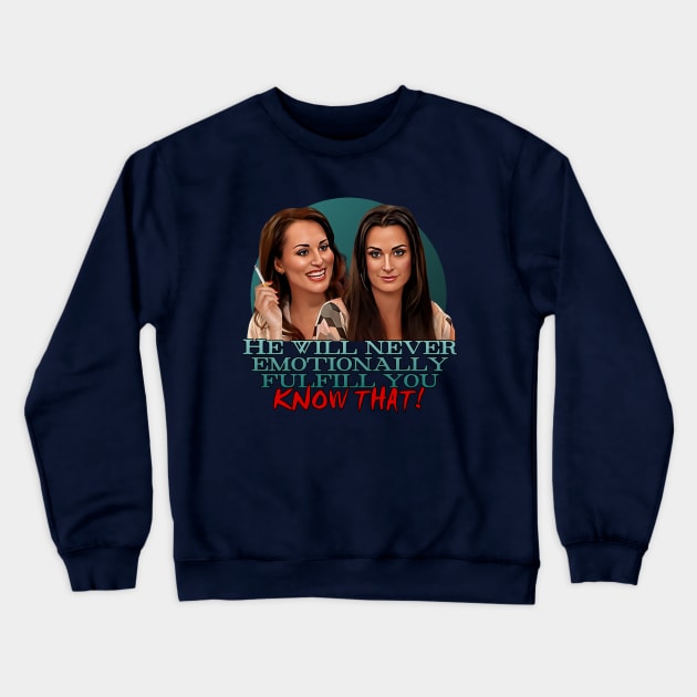 Real Housewives - Kyle Richards Crewneck Sweatshirt by Zbornak Designs